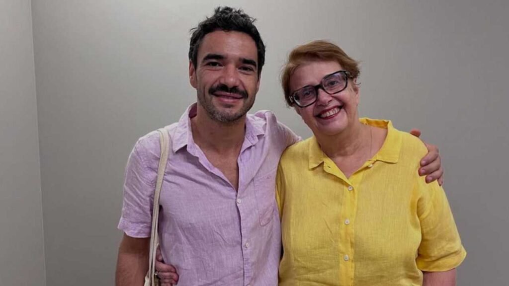 Caio Blat e Margarida Salomão