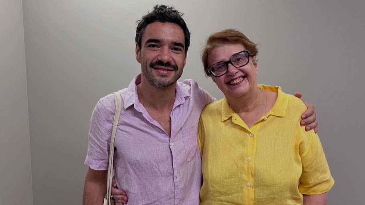 Caio Blat e Margarida Salomão