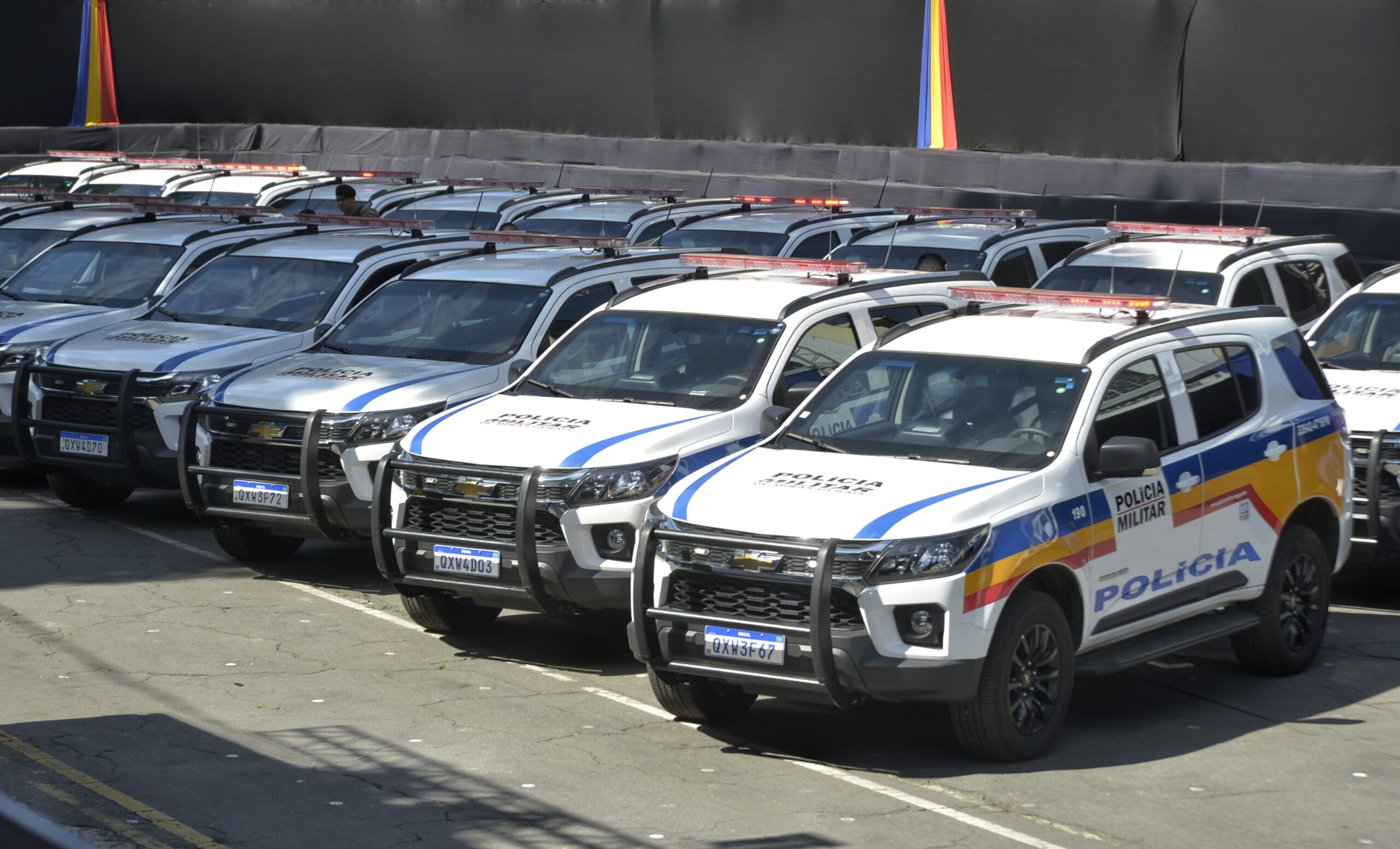 Viatura da Polícia Militar de Juiz de Fora