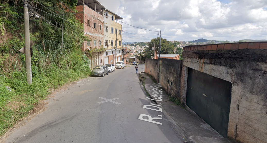 Homem sofreu homicídio no Santa Rita, na rua Geraldo Paleta, em Juiz de Fora