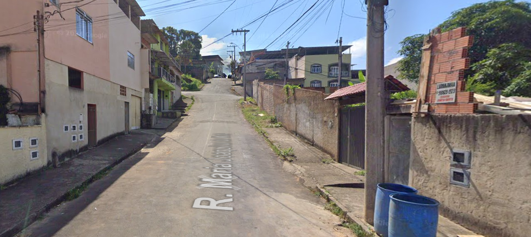 Local do homicídio no bairro Santa Cruz, em Juiz de Fora
