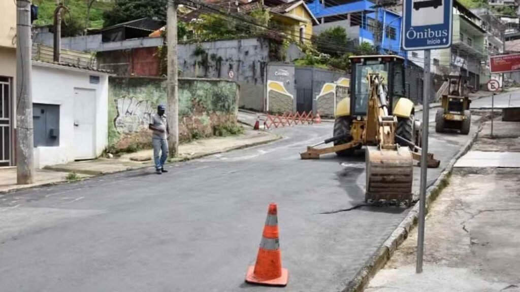 Rua Cesario Alvim Juiz de Fora Obra