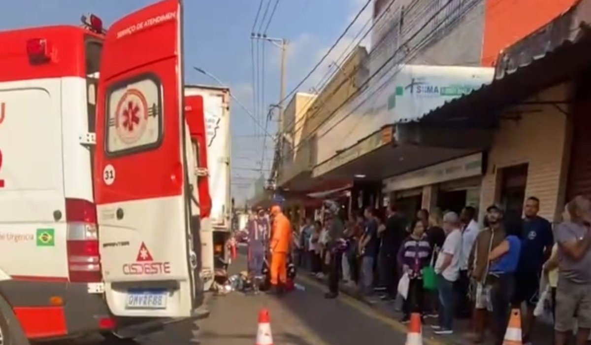 Acidente no bairro Santa Luzia deixou uma idosa morta
