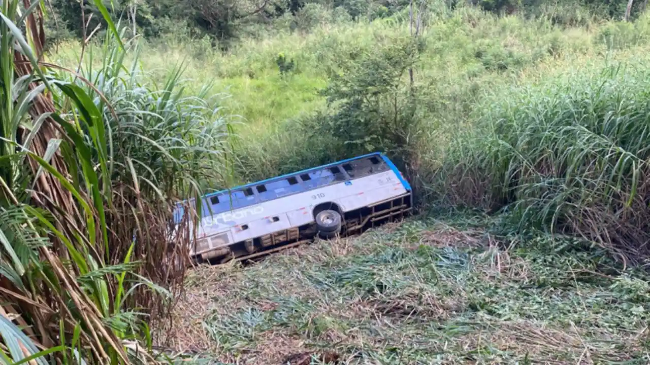 acidente de ônibus bairro niteroi homem morre