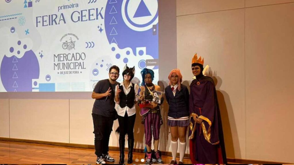 Feira Geek agitou Mercado Cultural AICE em Juiz de Fora; Veja como foi 1 Feira Geek Mercado AICE Juiz de Fora