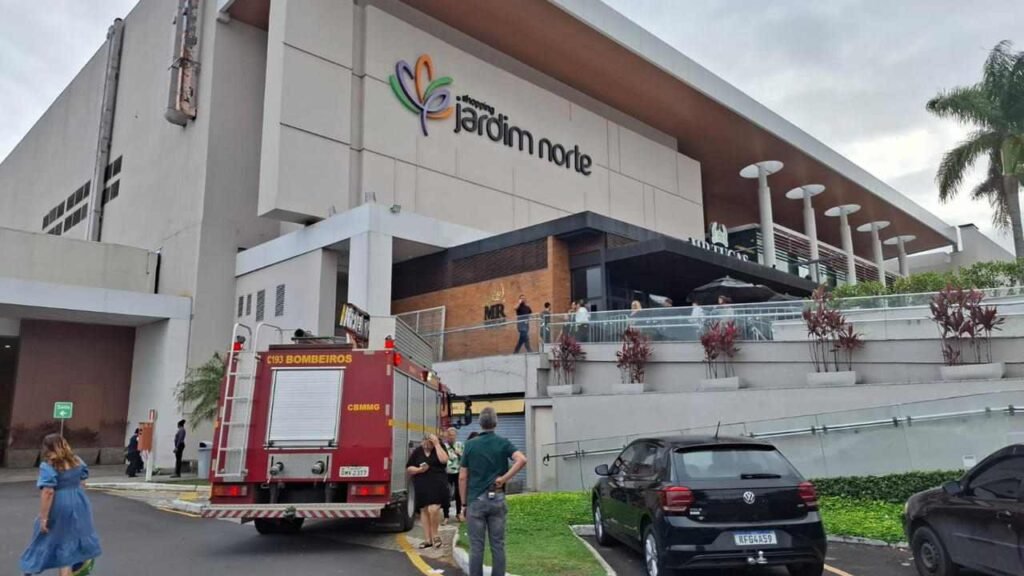 incêndio no shopping jardim norte