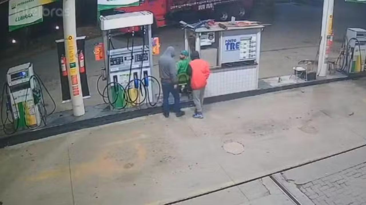 Assalto posto gasolina Juiz de Fora