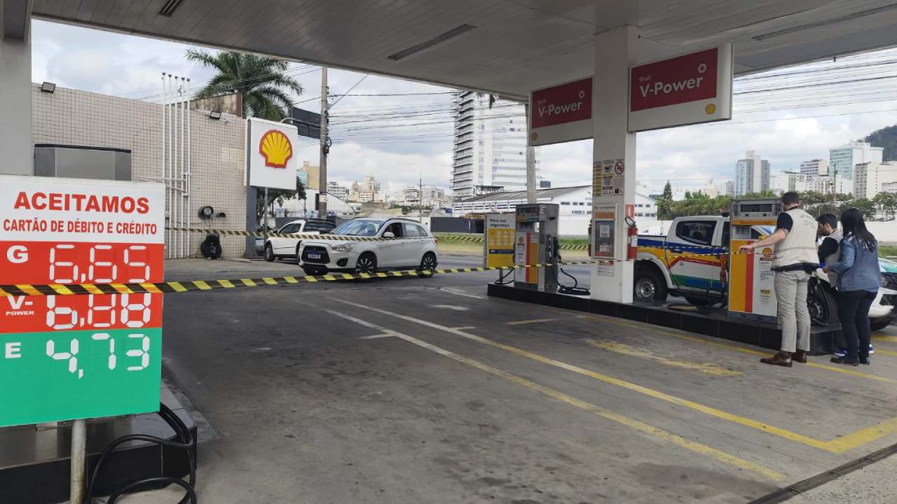 posto de gasolina interditado juiz de fora
