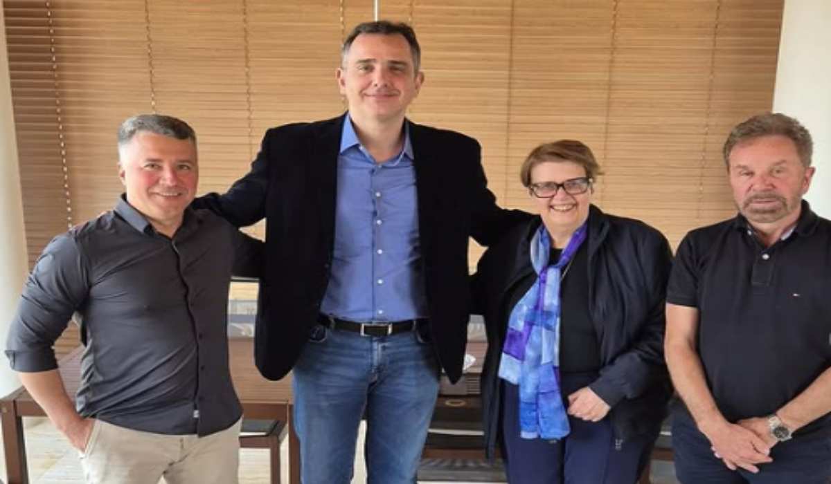 Marcelo Detoni, Rodrigo Pacheco, Margarida Salomão e Luiz Fernando Faria