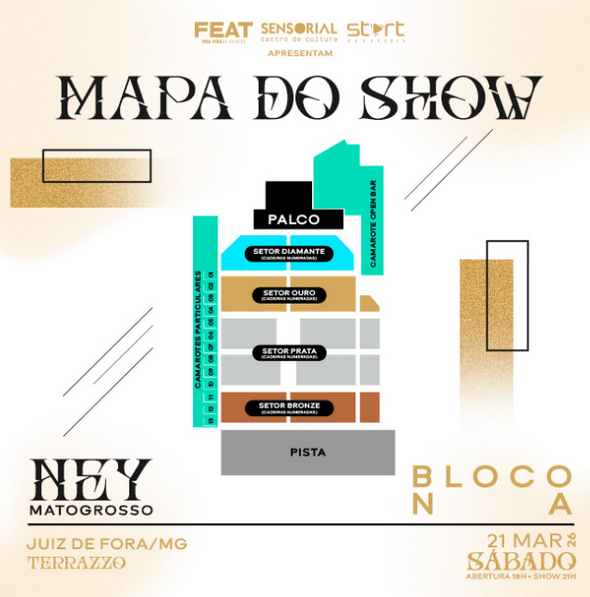 Ney Matogrosso em Juiz de Fora: Ingressos, preços e como comprar 1 image