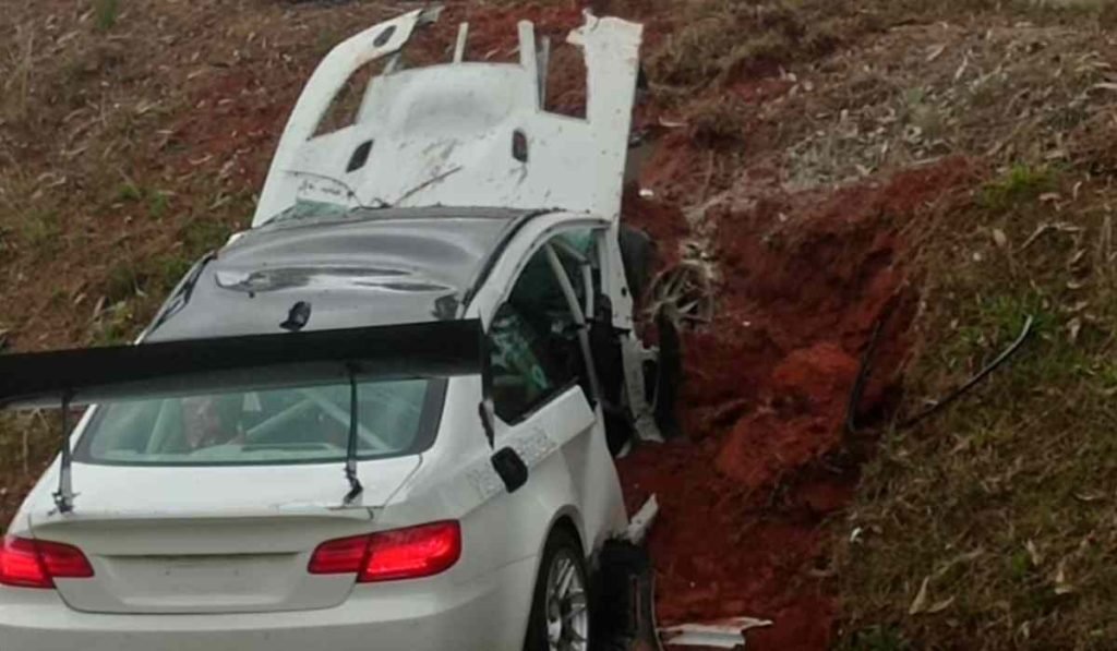 Acidente fatal no Autódromo Potenza, em Lima Duarte