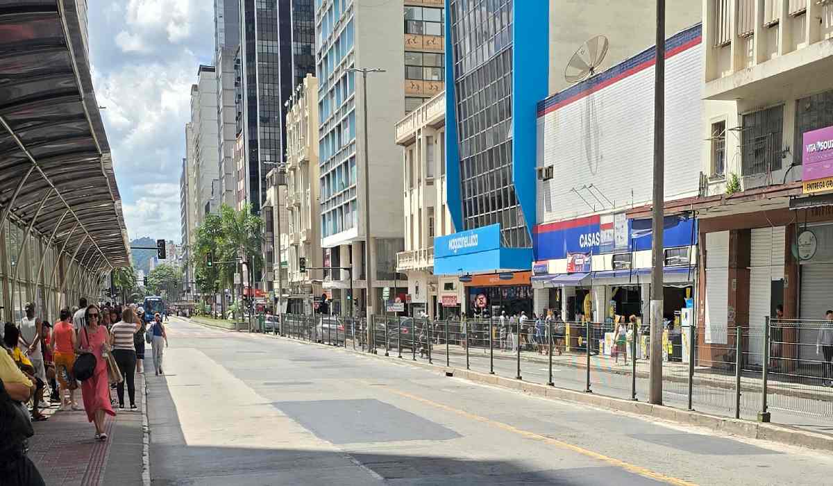 Avenida Barão do Rio Branco em Juiz de Fora