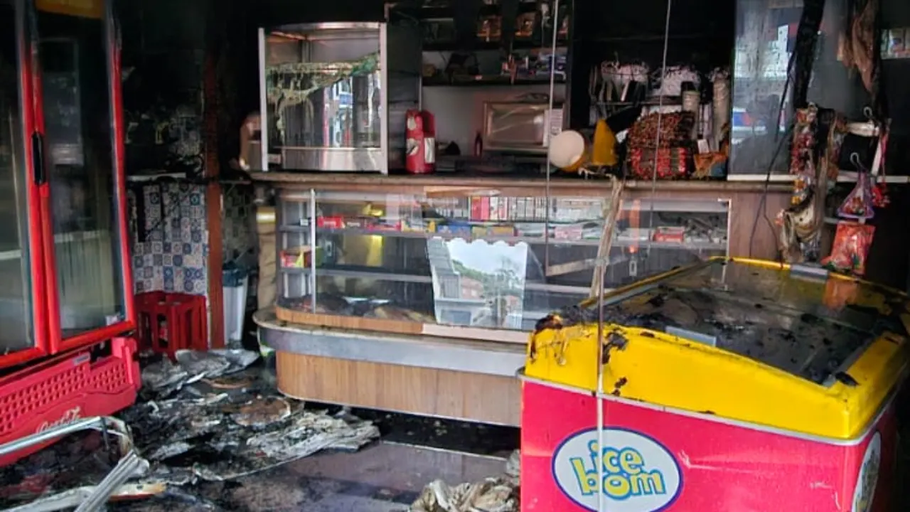 Incêndio Padaria Santa Luzia
