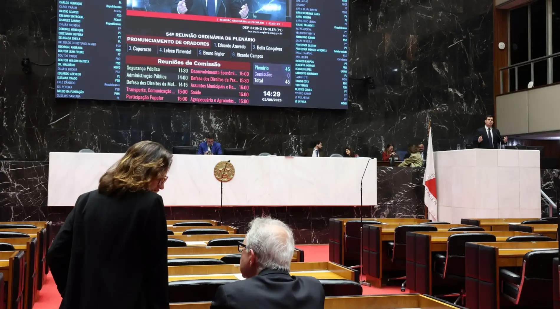 Julgamento Bolsonaro assembleia de Minas