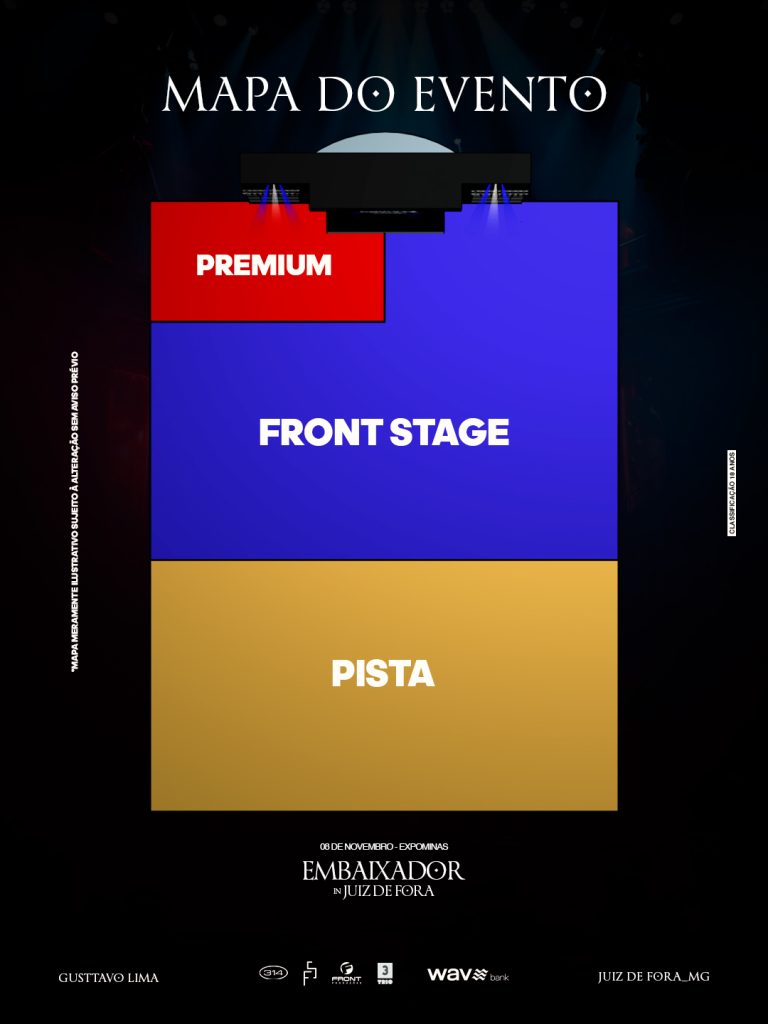 Ingressos para show de Gusttavo Lima em Juiz de Fora já estão à venda 1 mapa gusttavo lima juiz de fora