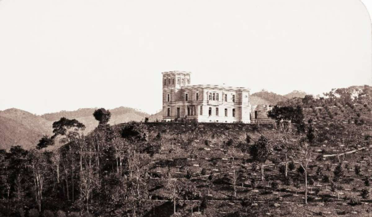 Dom Pedro II ficou hospedado no palacete de Mariano Procópio Ferreira Lage, em visita realizada em 1861