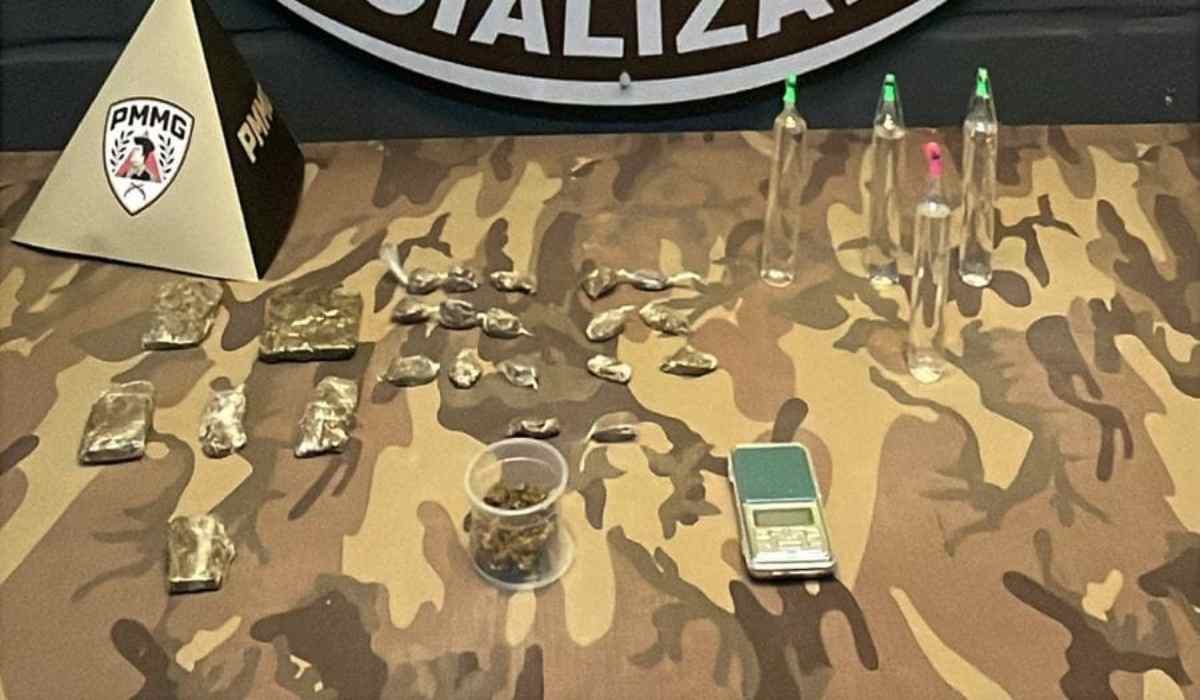 Homem foi preso por tráfico de drogas no Parque Independência, em Juiz de Fora