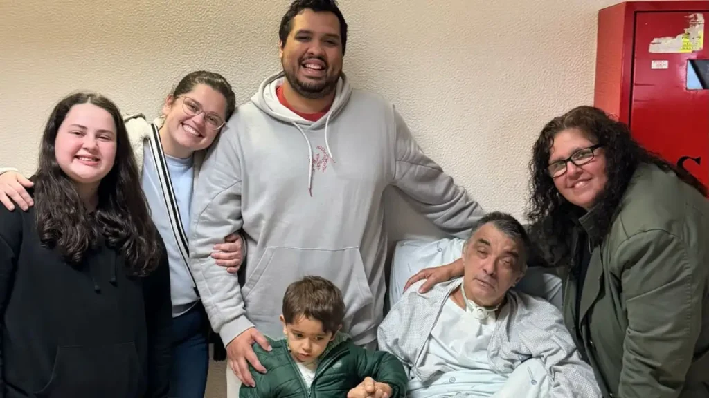 Homem sofre dois AVCs em Portugal e família faz campanha para custear retorno a Juiz de Fora 1 Familia de José Antônio Nogueira Portugal Juiz de Fora