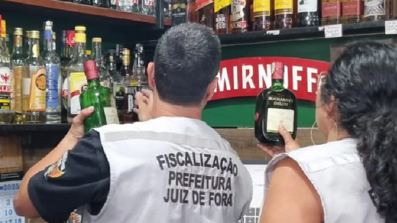 Fiscalização Prefeitura Operação Salus Bebidas Juiz de Fora.