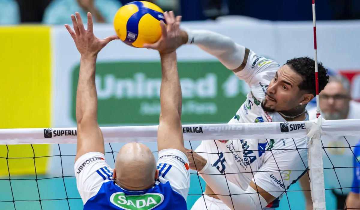Sada/Cruzeiro x JF Vôlei pela Superliga A