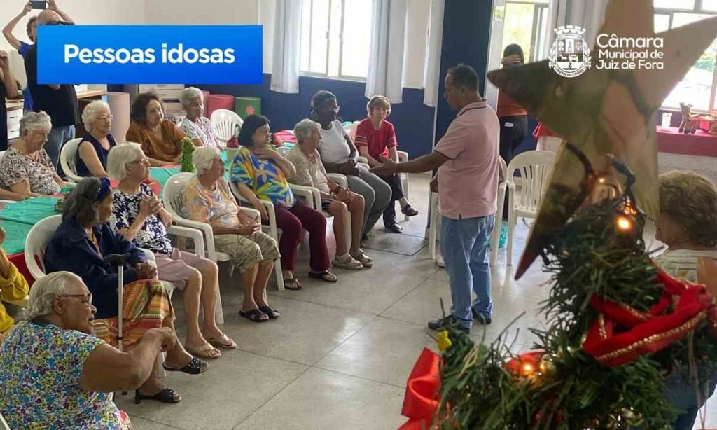 campanha faça um idoso ainda mais feliz em Juiz de Fora