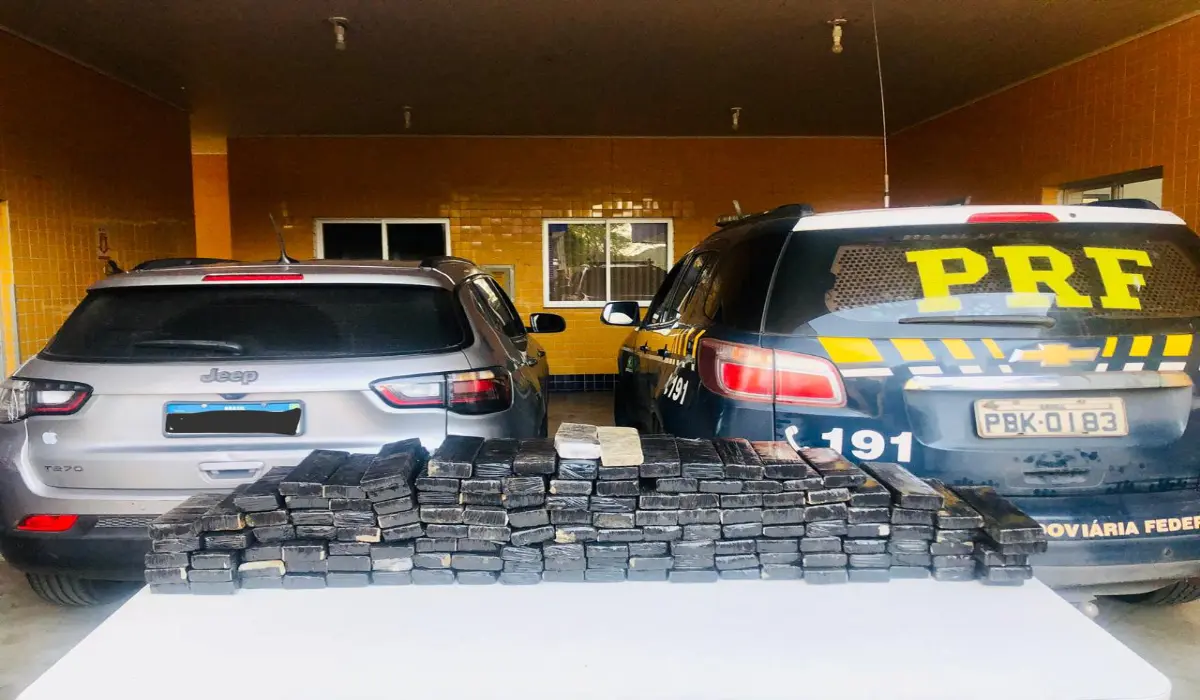 maconha apreendida pela PRF vinha de são paulo para Juiz de Fora