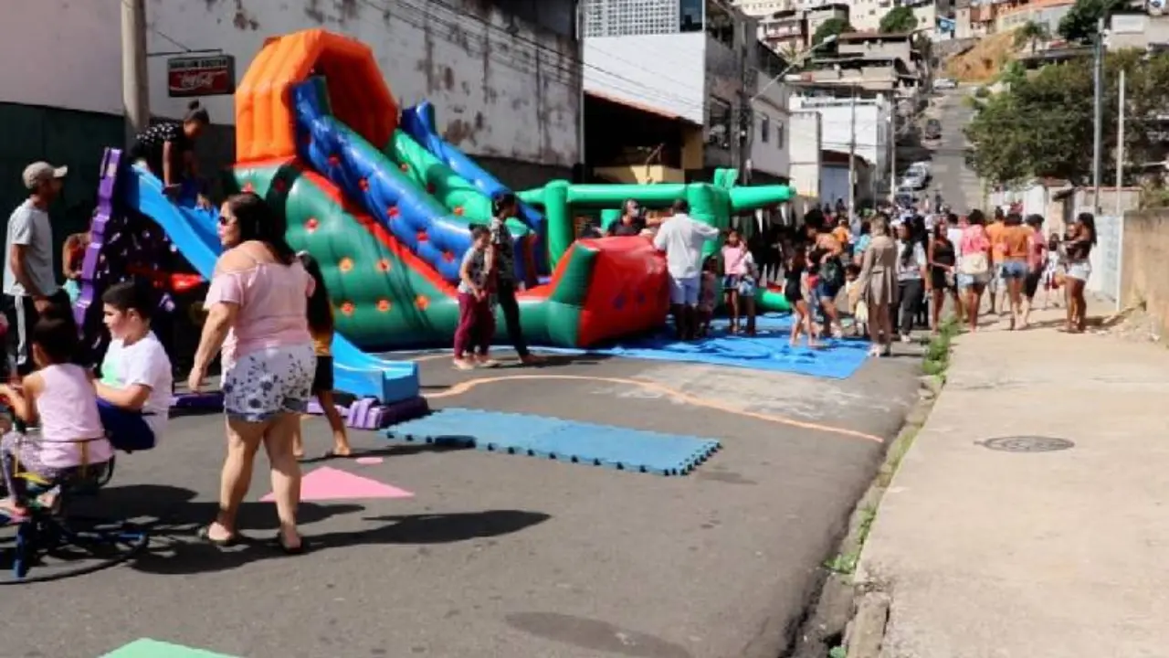 Confira como será a nova edição do projeto Rua de Brincar, que acontece neste domingo, 9, em Juiz de Fora.