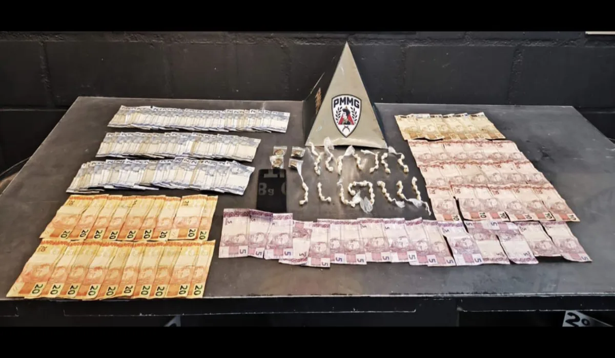 Operação prendeu drogas e dinheiro no bairro Nossa Senhora Aparecida, em Juiz de Fora