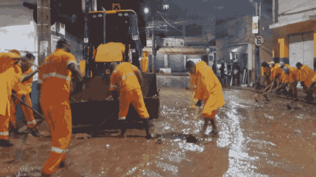 Defesa Civil registra 98 ocorrências após chuvas em Juiz de Fora