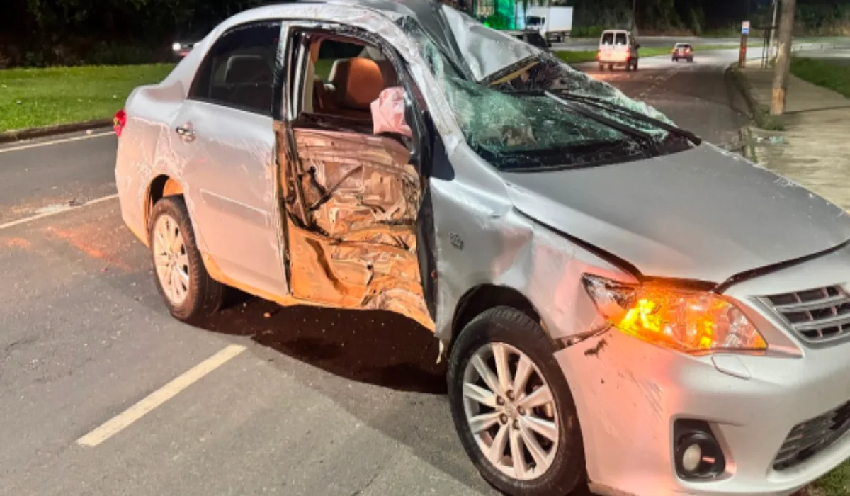 acidente na deusdedith salgado, em Juiz de Fora