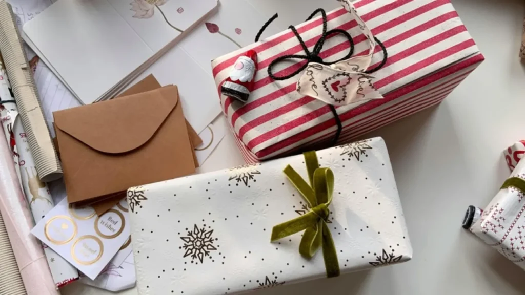 trocar presente de natal