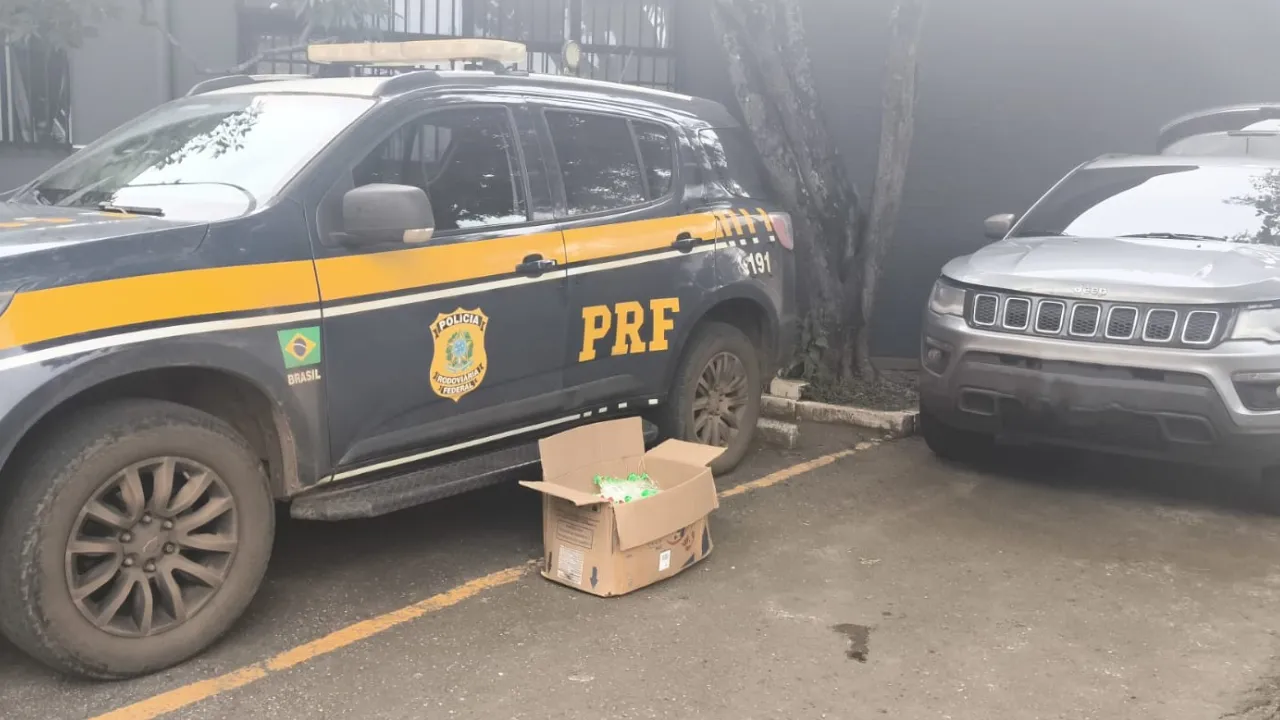 PRF Juiz de Fora preso idoso trafico adolescentes