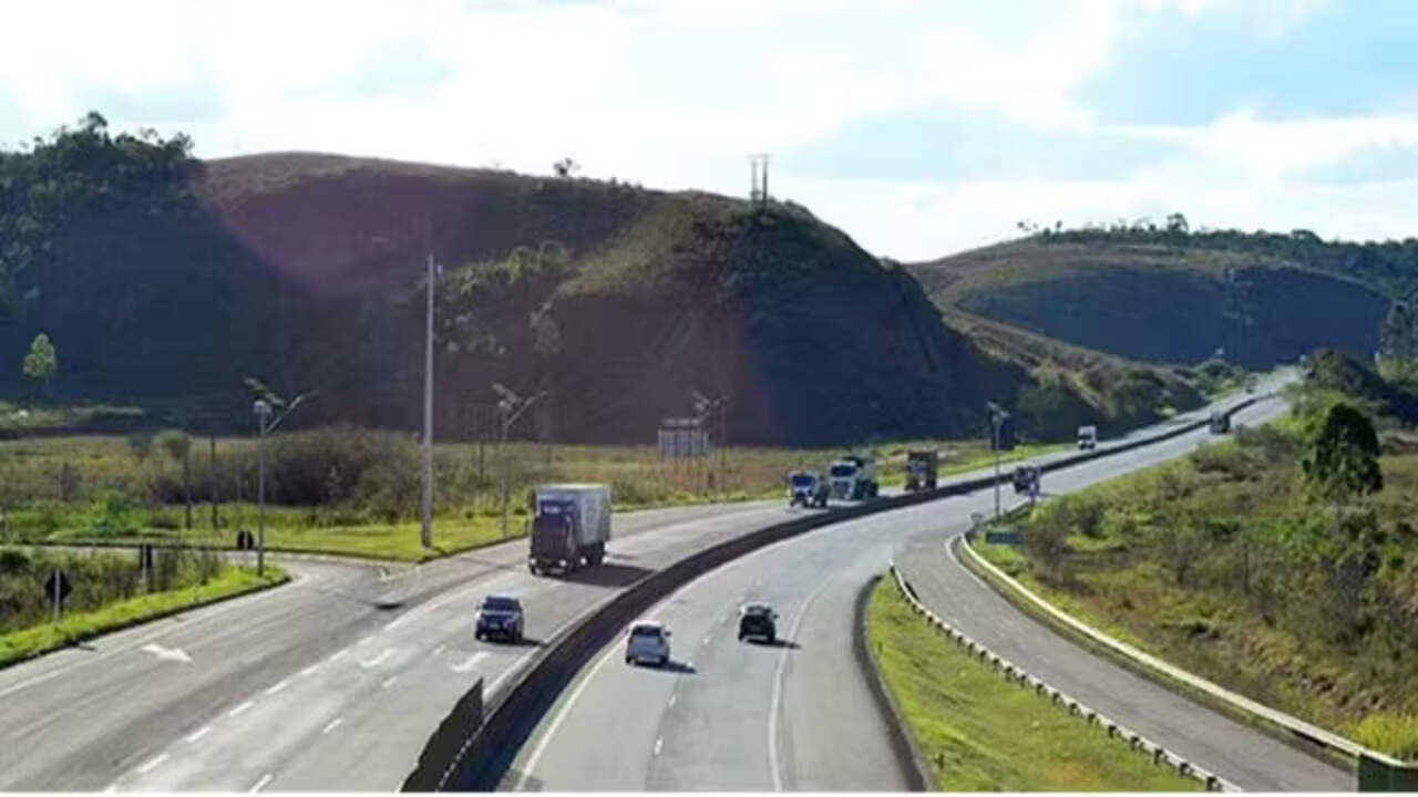 Obras na BR-040 começam na subida da serra entre Juiz de Fora e Petrópolis
