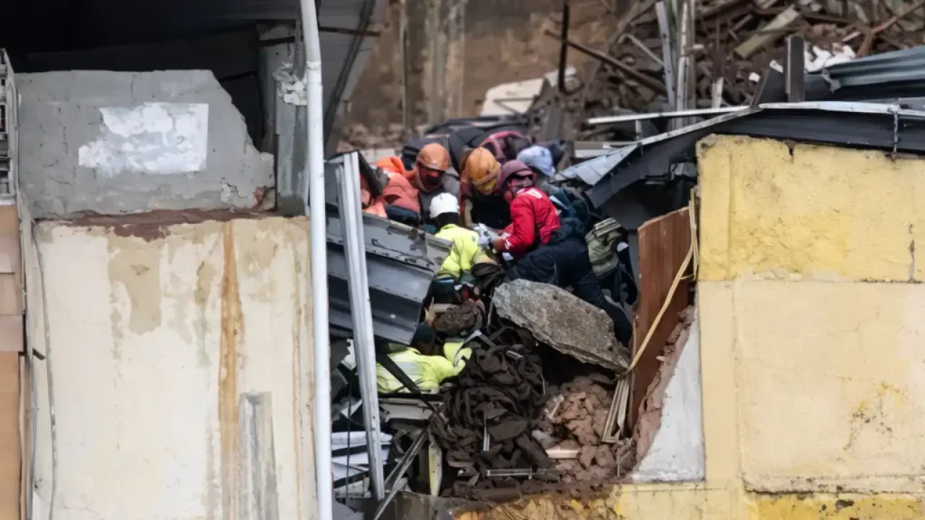 Mulher é resgatada Paineiras Juiz de Fora
