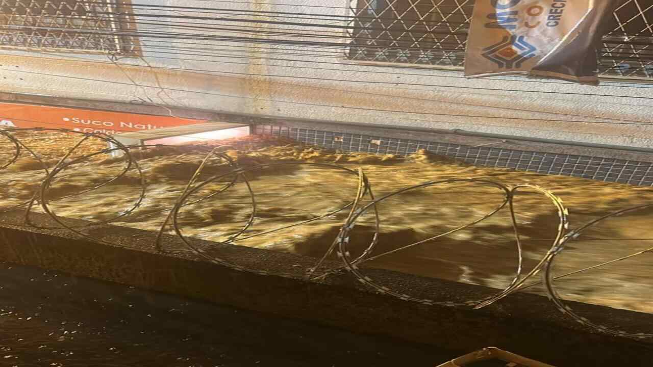 Chuva forte provoca alagamentos em Ubá e Matias Barbosa; prefeito decreta calamidade