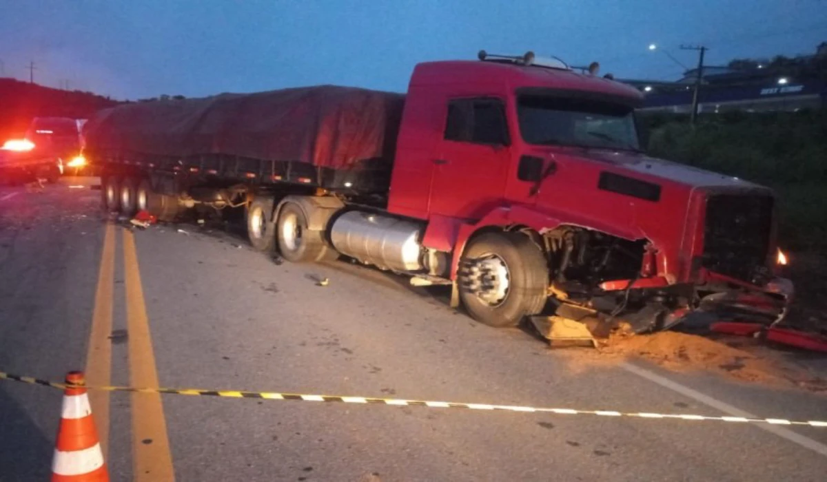 acidente na br-116 em muriaé deixa 2 mortos