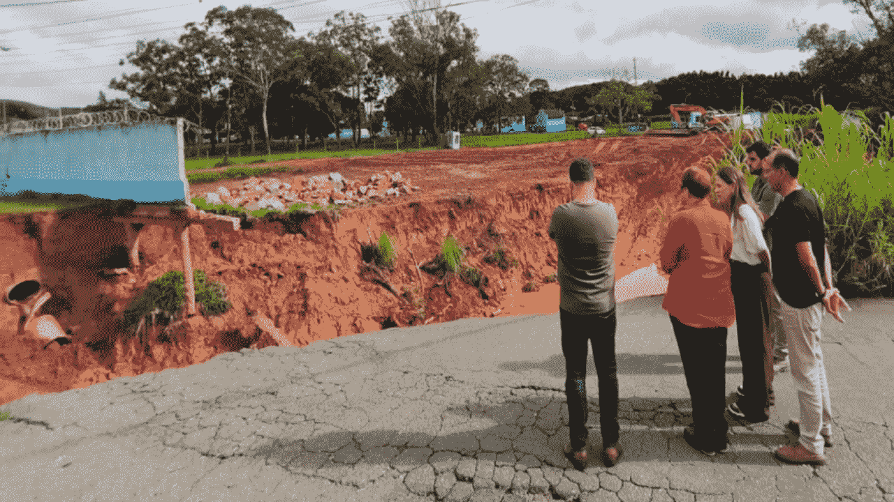 Prefeita faz vistoria em obras no Acesso Norte, Bairro Industrial e Mariano Procópio em Juiz de Fora