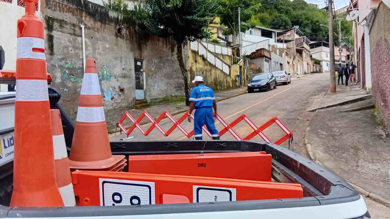 PJF atualiza lista de ruas interditadas e liberadas nesta terça-feira