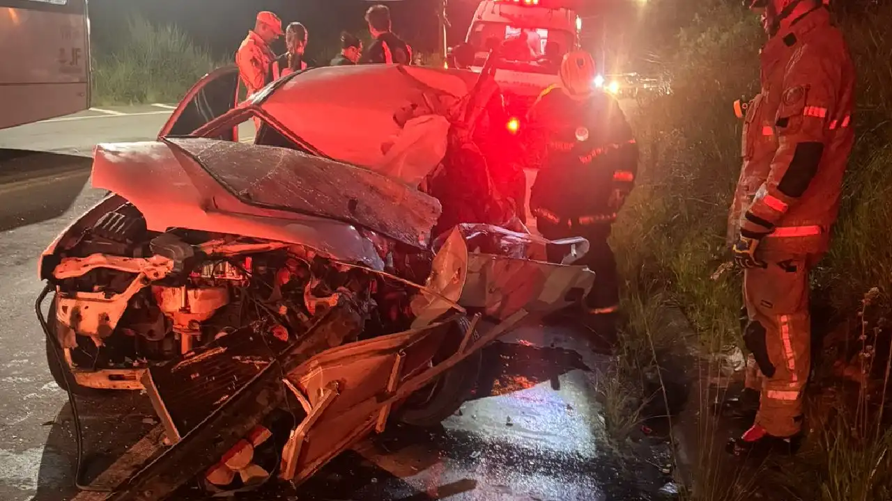 acidente grama 1 morto