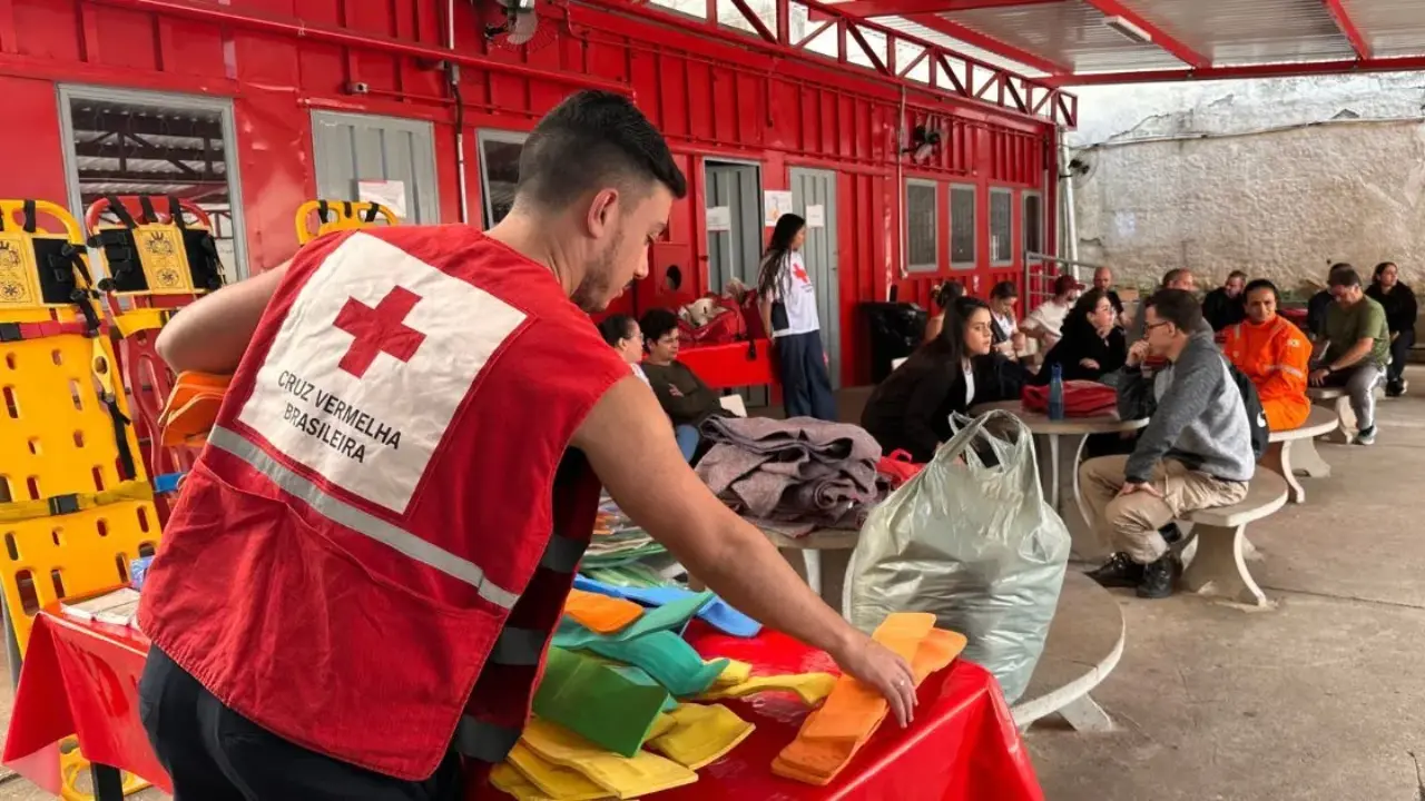 cruz vermelha chuvas juiz de fora