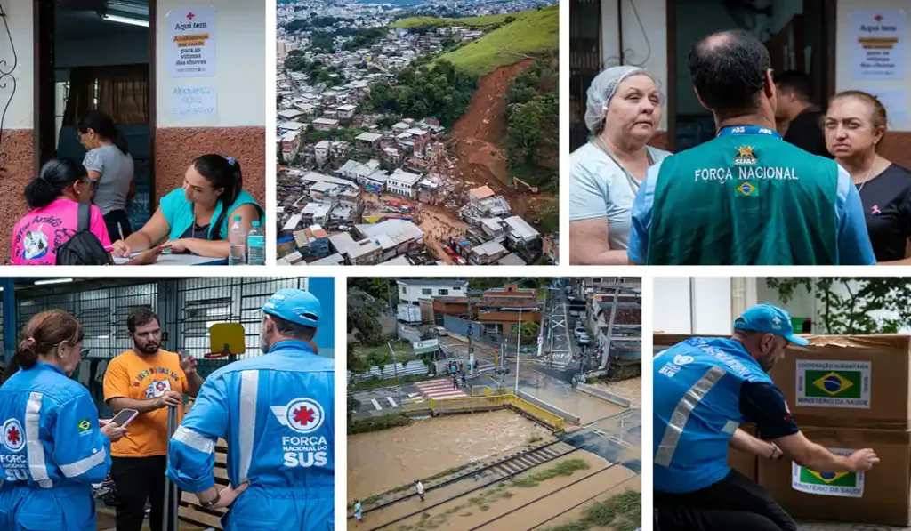 Trabalho de reconstrução na Zona da Mata conta com apoio do governo federal