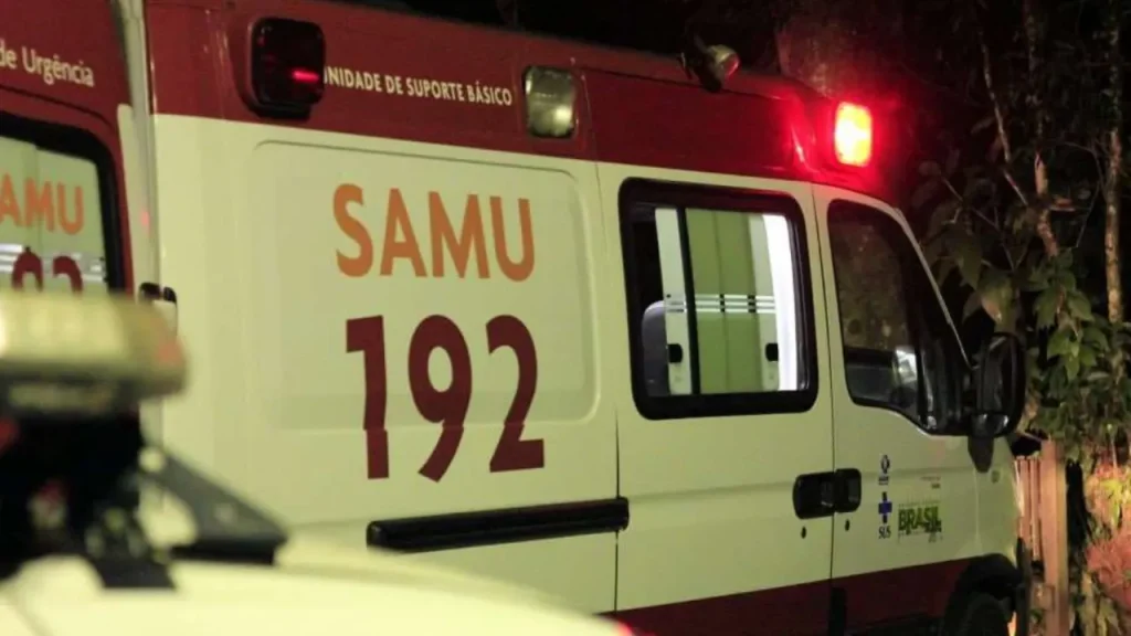 samu 192 noite acidente moto
