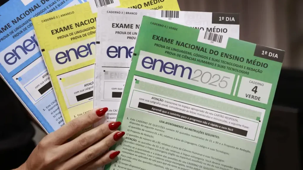 Inep abre seleção para fiscais do Enem 2026 com diária de até R$ 864