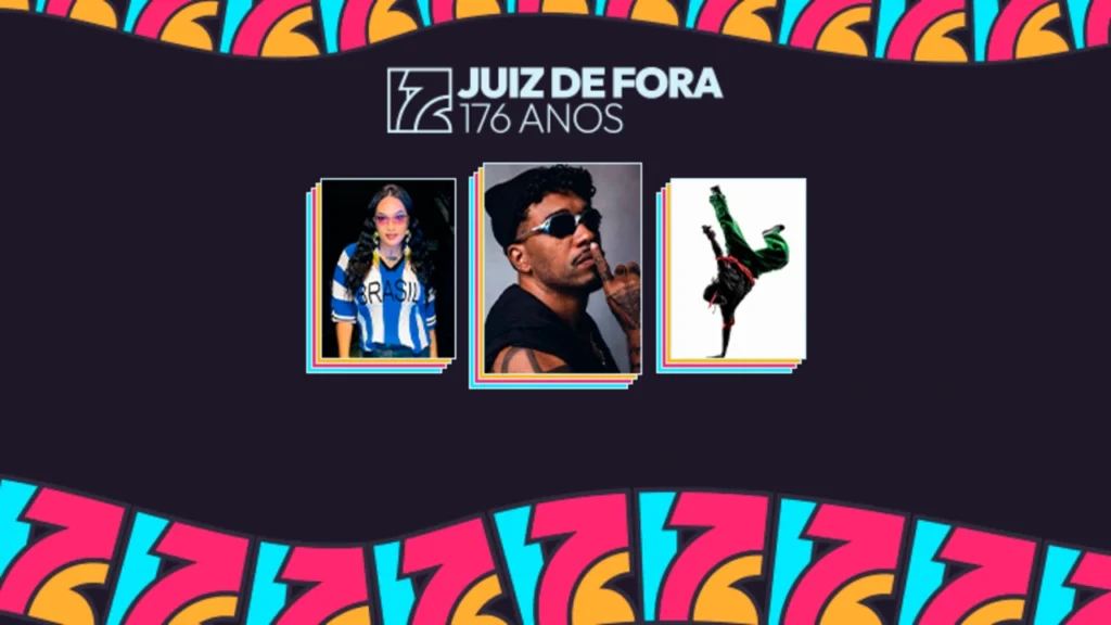 Juiz de Fora terá programação cultural gratuita para marcar os 176 anos da cidade