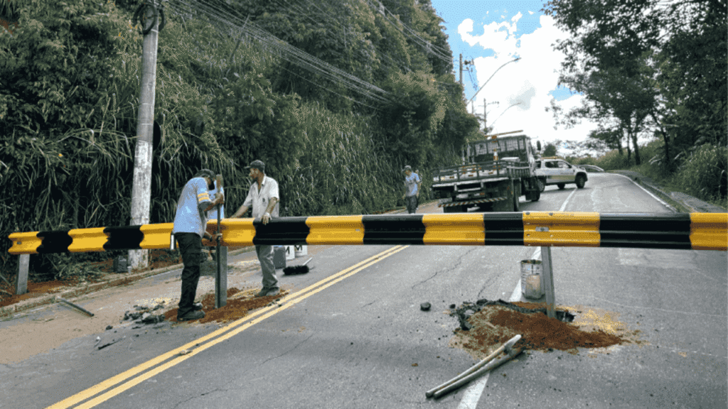 Prefeitura encaminha projeto para financiar obras na Estrada Gentil Forn 9 Prefeitura encaminha projeto para financiar obras na Estrada Gentil Forn