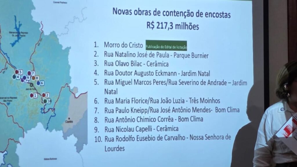 Novas Obras Contenção Morro do Cristo Juiz de Fora