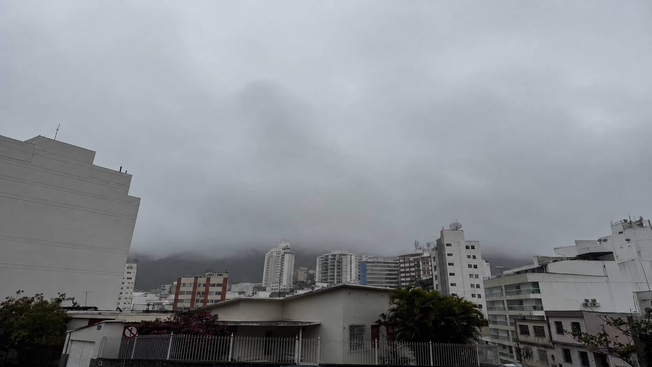 Previsão do tempo em Juiz de Fora terá chuva e temperaturas de até 26°C nesta semana