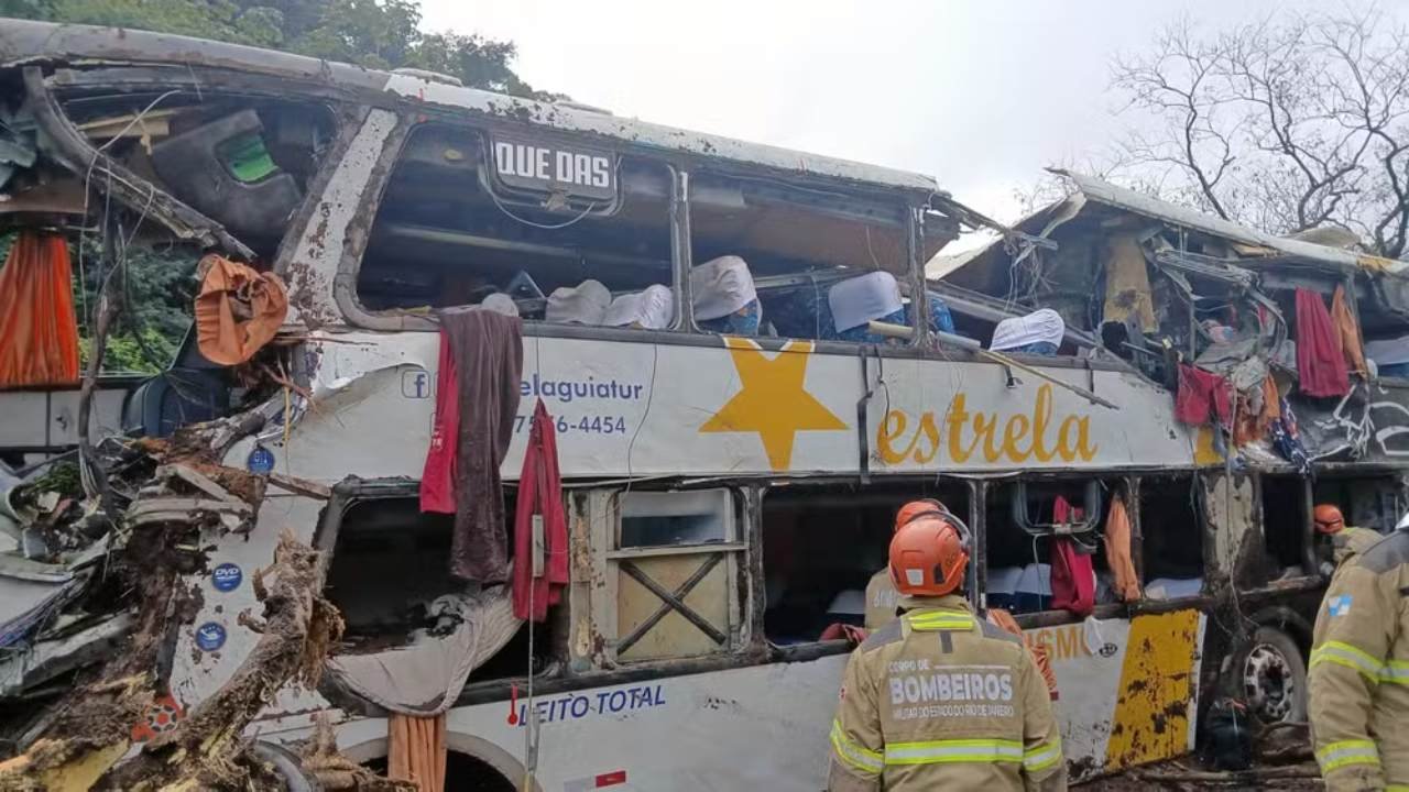 acidente onibus serra petropolis