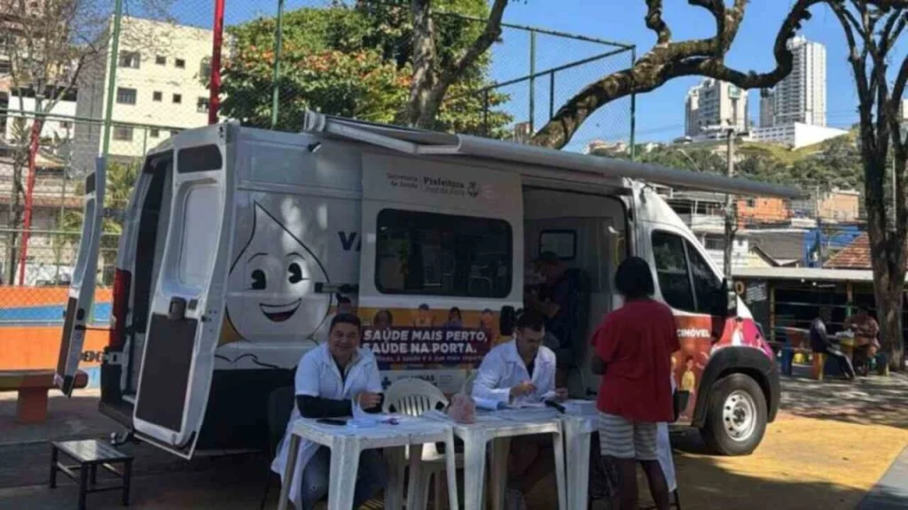 Vacimóvel percorre Juiz de Fora com vacinação contra o sarampo durante o mês de agosto