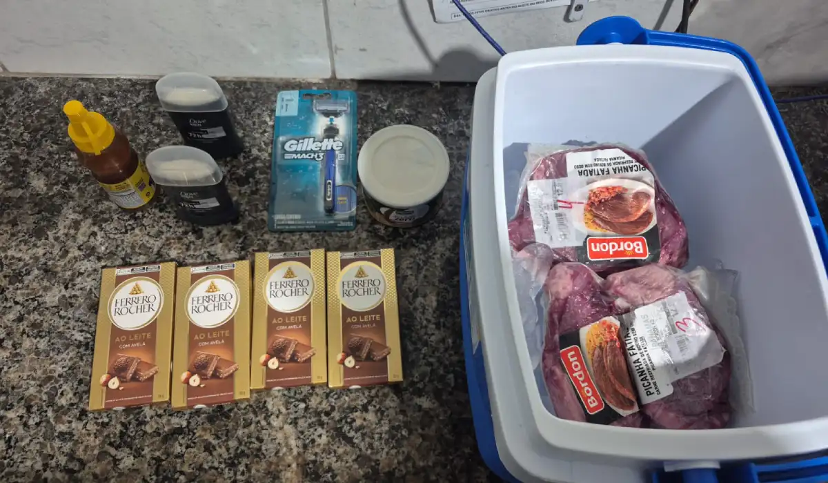 Homem preso após furtar picanha e outros itens de supermercado de Juiz de Fora